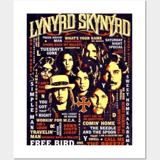 LYNYRD SKYNYRD MERCH VTG Posters and Art